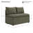 2 Seater Dining Bench with Hidden Storage-1549428286
