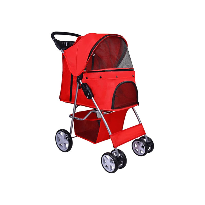 Poussette pliable pour animaux