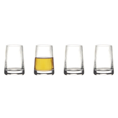 Zoya 2.25oz. Glass Shot Glass/Shooter Glassware Set