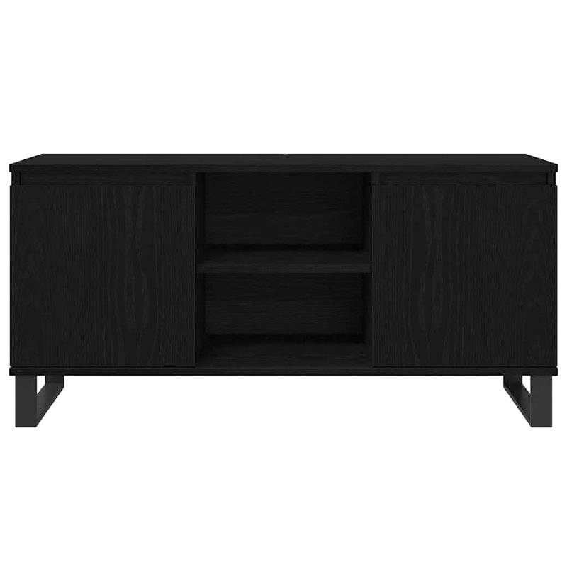 Unfinished TV Stand for TVs up to 48", Black Oak