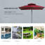 Parasol de patio décalé 10 pi Outsunny