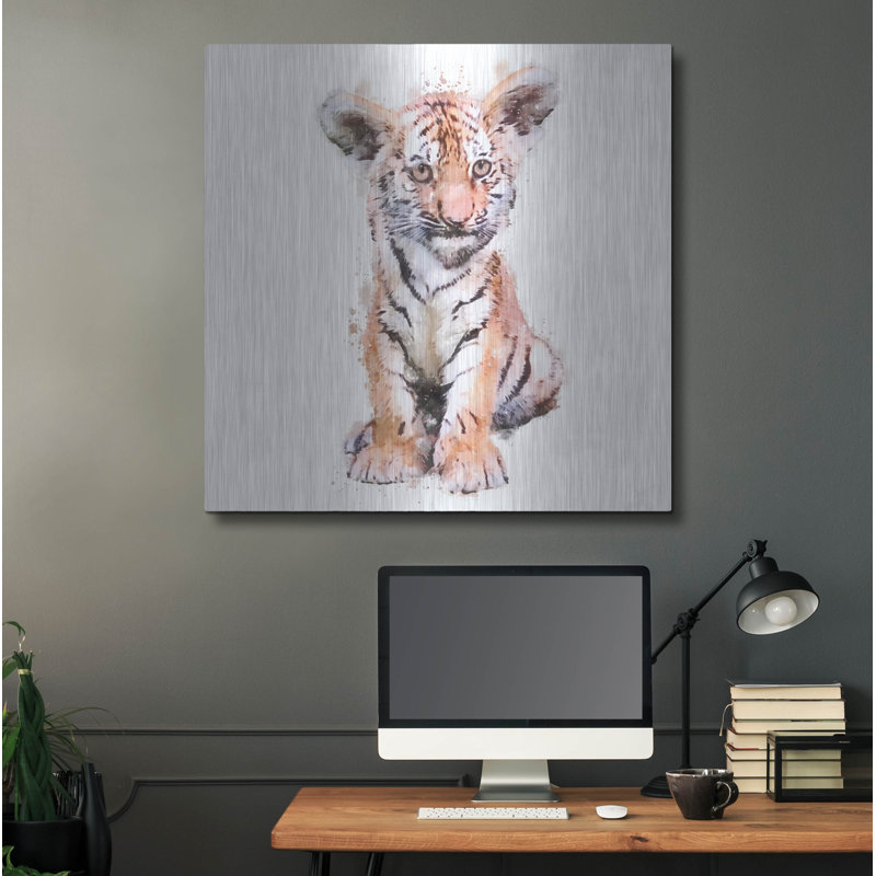 " Tigger Baby " Print, 36" H x 36" W