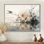 «Asian Art Sumi Bird Serenity XVIII», reproduction d'art sur toile-1342112497-1275798845
