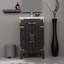 Meuble-lavabo simple 20 po X P 18 po P, comptoir en acrylique et Miroir-1713513488-1713513489