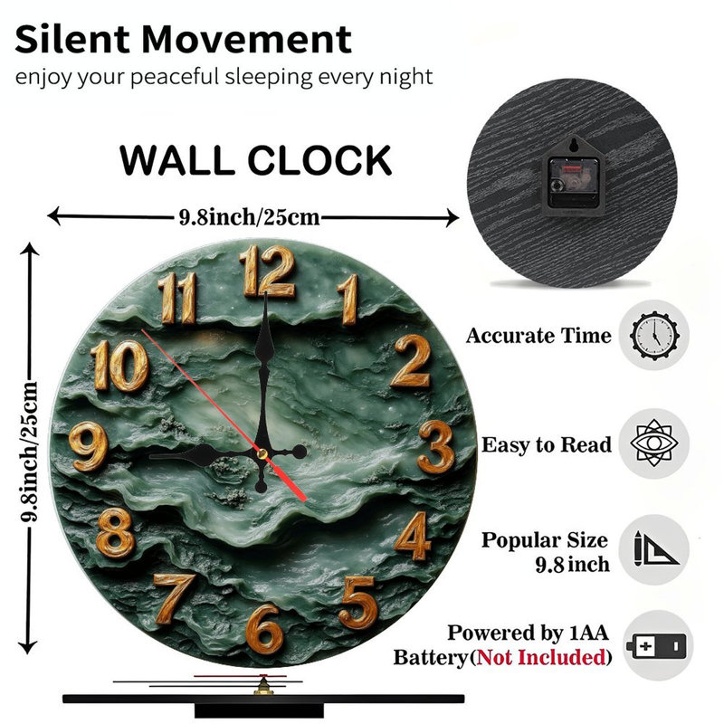 Horloge murale Ocean Wave