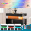 Table d'appoint d'intérieur avec lumière DEL (noir)-785080295