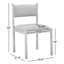 Chaise rayée Villetta - ensemble de deux-126173433