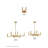 6 - Light Dimmable Geometric Chandelier-65382790-123126475