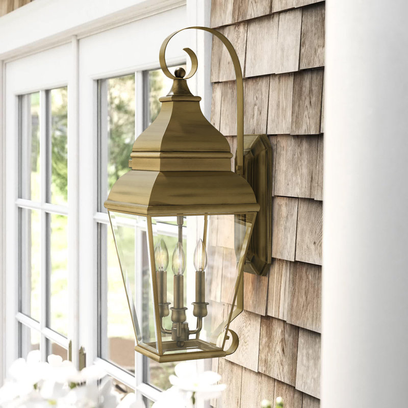 Anousha Wall Light, Antique Brass
