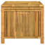 Bay Isle Home Abduljaleel 60cm W 900L Water Resistant Bamboo Solid Wood Deck Box in Brown