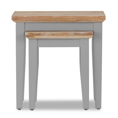 Doria Solid Wood Nesting Tables
