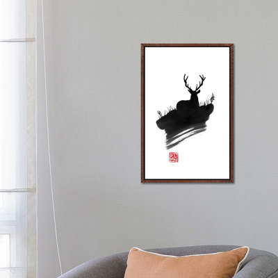 Deer 1 Piece Wall Art on Canvas