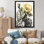 «Ryniah Yellow Green Cactus Flower II», reproduction sur toile
