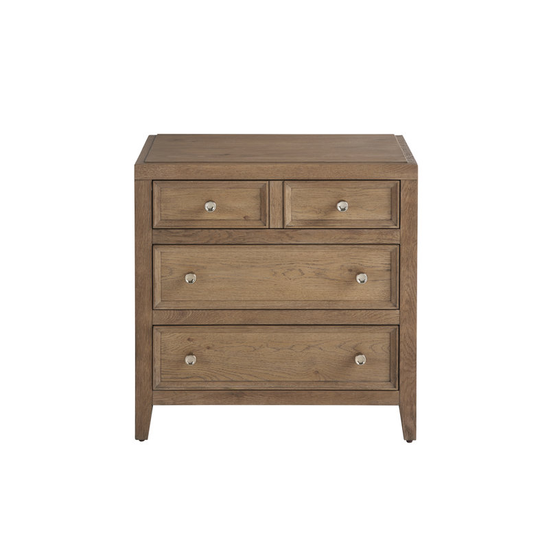 Table de chevet Rosalie, Brun