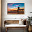 California Beach Dock au coucher du soleil-1743390136-1743390132