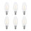 75 Watt Equivalent C11 E12/Candelabra Dimmable LED Bulb