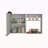 Kitchen Wall Cabinet Burwood Finish-1115335669