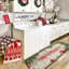 2 tapis de cuisine et tapis de Noël pour tapis de sol antidérapant Merry Christmas Kitchen Decor