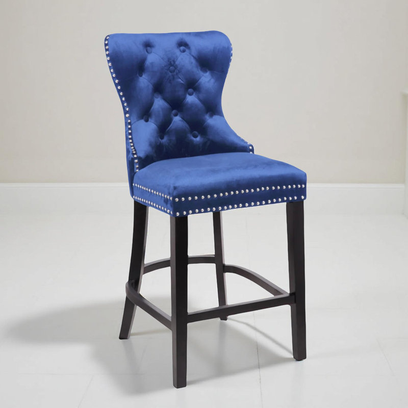 Tabouret Boyel 26 ", Bleu