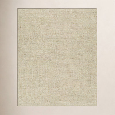 Gitte Hand-Knotted Beige Wool Rug