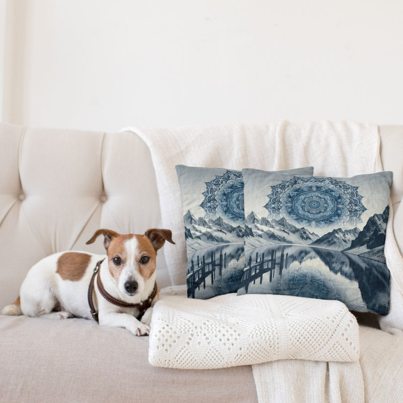 Housse de coussin sd1050_Ambesonne Lake, H 18 po x l 18 po