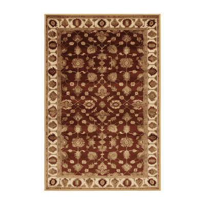Machine Washable Turkish Brown Area Rug