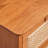Rattan plaited simple storage drawer cabinet