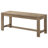 Brown Washed 6-Piece Rectangular Dining Set
