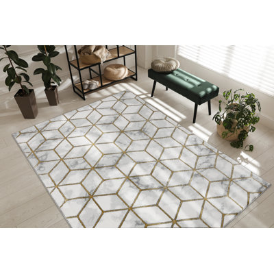 Risco Geometric Area Rug