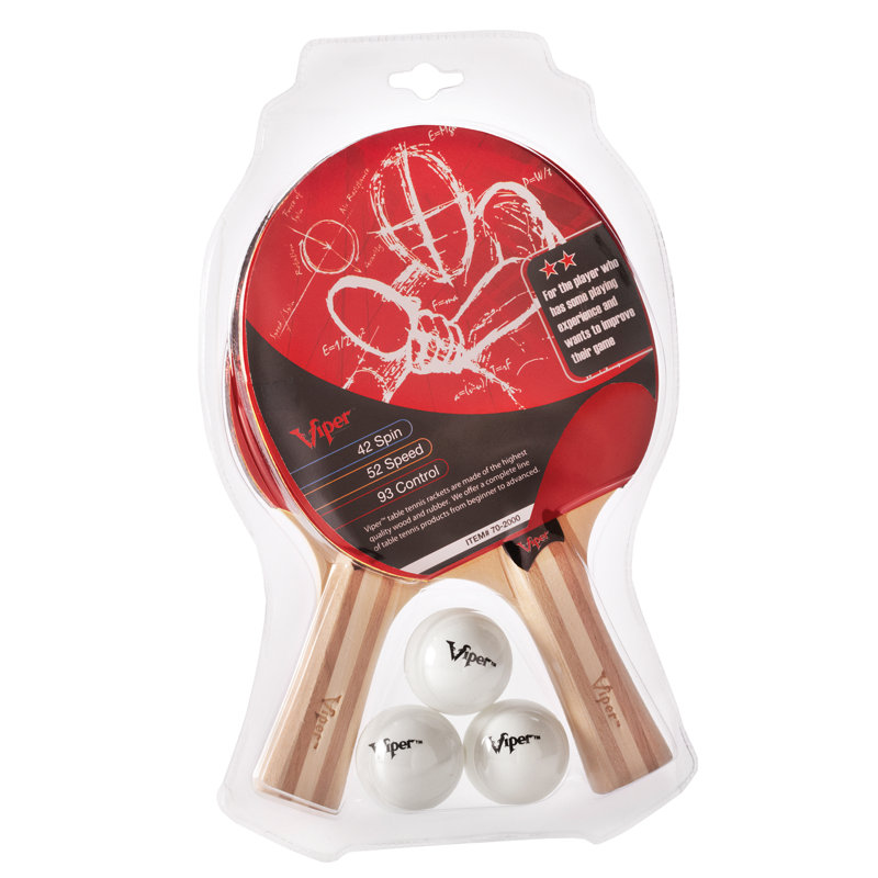 Viper Table Tennis 5 Piece Paddle Set