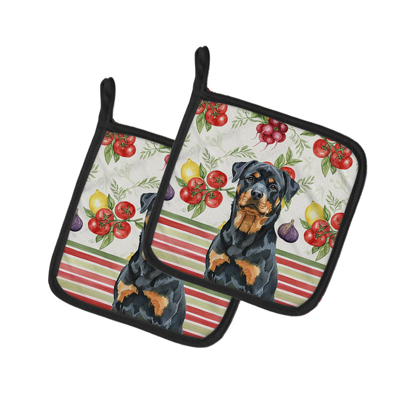 Paire de poignées Rottweiler