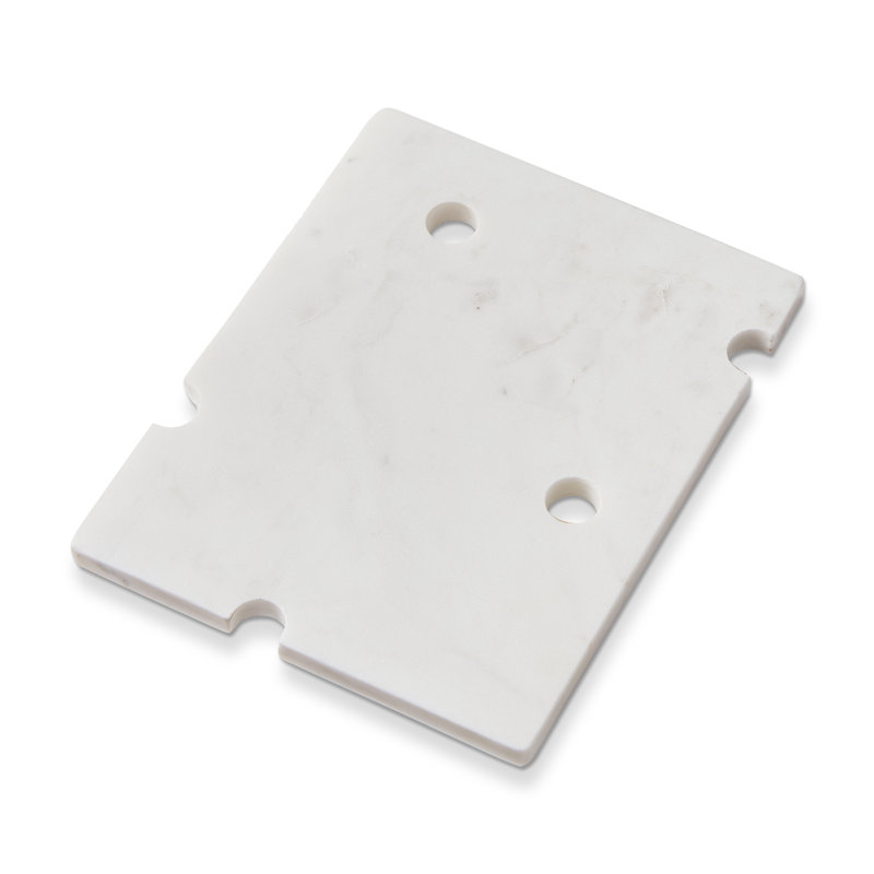 Swiss Cheese Marble Board White Everyday