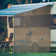 K-Like 108'' W x 84'' D Black Cover Retractable Side Awning