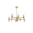 Granados 17 - Light Dimmable LED Sputnik Modern Linear Chandelier-962027612