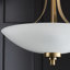 Miltiades Glass Semi Flush Mount-10139511