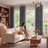100% Blackout Window Curtain Panels, Cold and Full Light Blocking Drapes with Black Liner for Bedroom, Thermal Insulated Draperies, 2 Pieces-1939056826-1939056827