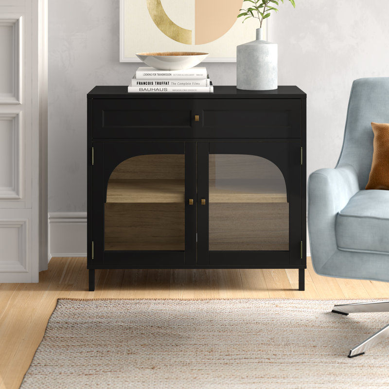 Vick Accent Cabinet, Black