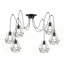 Sarnen 6 - Light Black Cluster Pendant