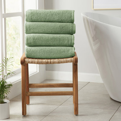 100% Cotton Textured Bath Sheet