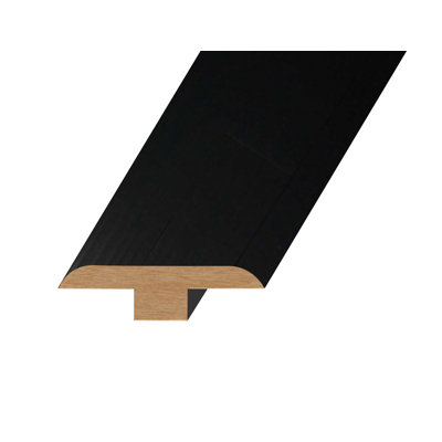 Laminate 1.81'' W x 94.49'' L T-Moulding in Papua Ebony