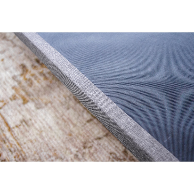 Base plateforme tapissier de la série X - look moderne, tissu tissé gris, pieds réglables, capacité de 1 000 lb, base simple facile à installer et solide, capacité de charge