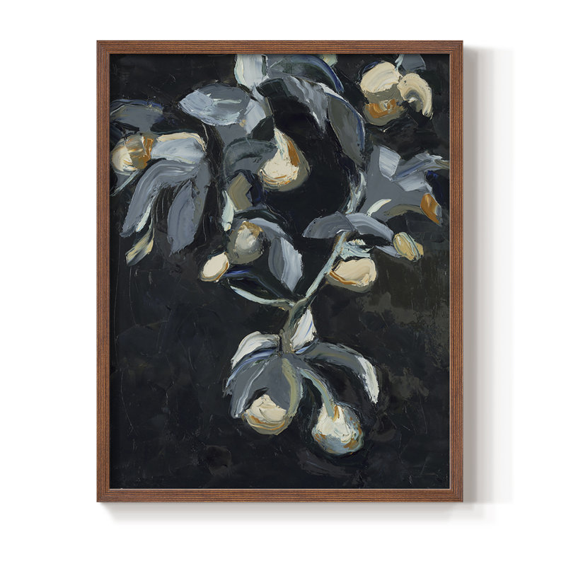 Bounty Framed Print - Solid Wood, Walnut, 30" H x 24" W