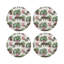 Leopard Walk Pebble 16" Vinyl Placemat-50817763