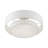 Areial 3-Light 18" Semi Flush Mount