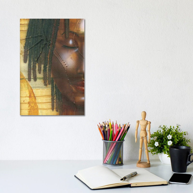 Cindy by Fred Odle - Wrapped Canvas Painting, 20.32 cm H x 30.48 cm W