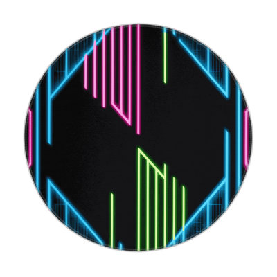 Electric Gradient Indoor And Outdoor Area Rug