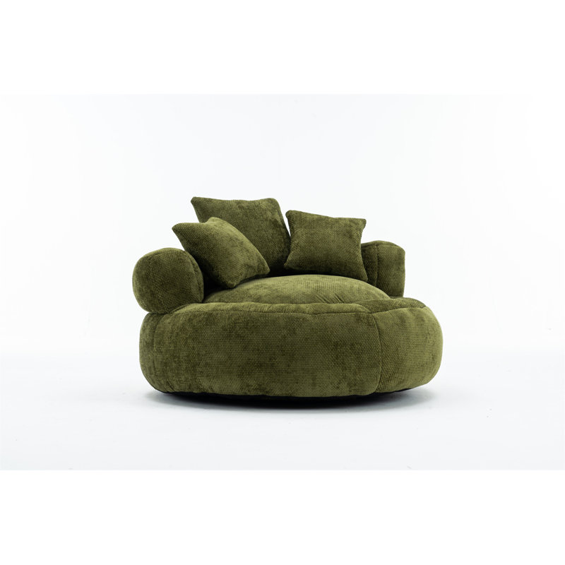 Foam Bean Bag Chairs For Adults/Teens With Filling, Olive Green