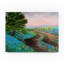 «Bluebonnets» de Dartis, reproduction sur toile tendue-25324774