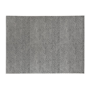 Tapis de bureau à chevrons