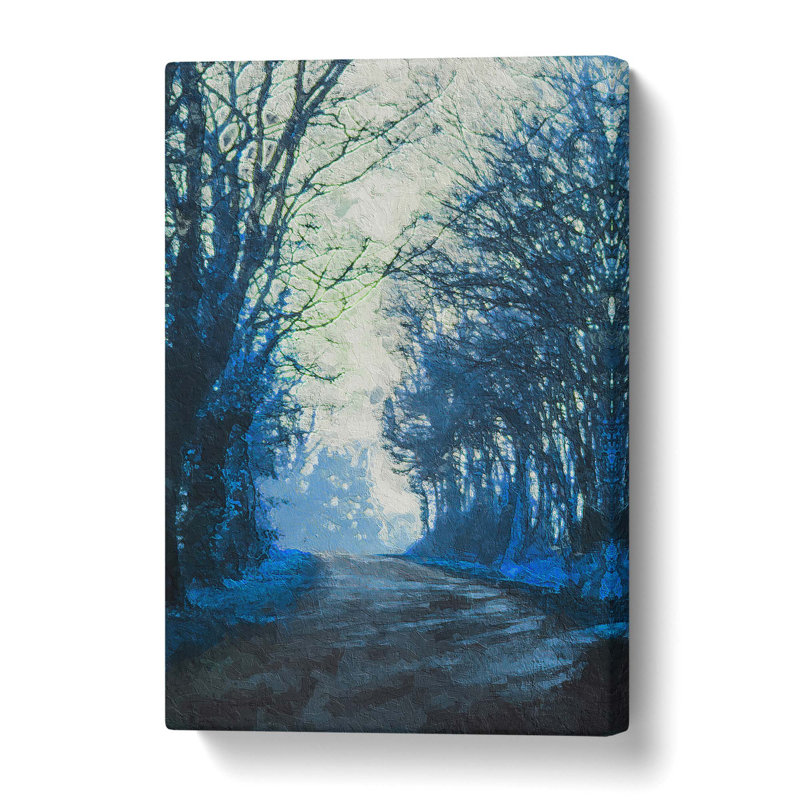 Road Through the Woods - Wrapped Canvas, 76.2 cm H x 50.8 cm W